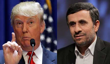 احمدی نژاد ترامپ
