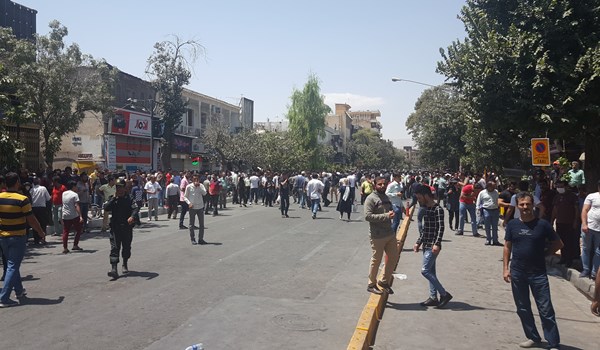 تجمع اعتراضی مردم شیراز 2