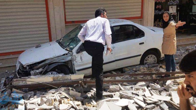 زلزله شدید در شهرستان مسجد سلیمان خوزستان