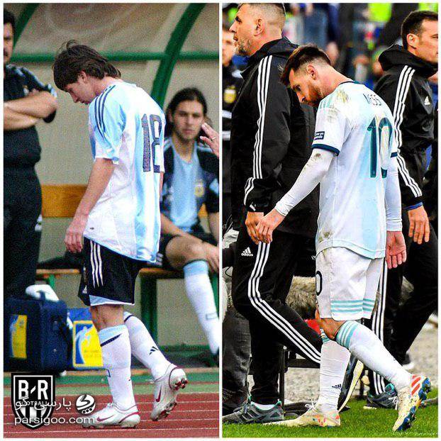 شروع و پایان تلخ کار مسی در تیم ملی آرژانتین با کارت قرمز