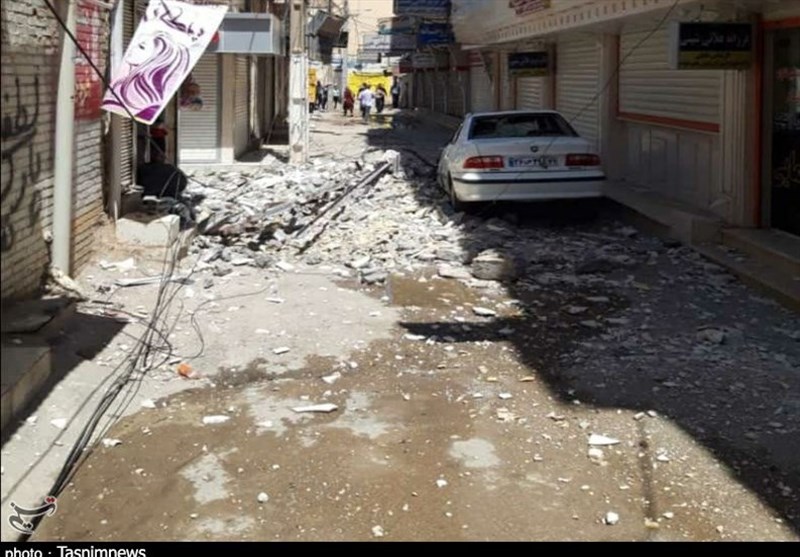 عکس زلزله 5 ریشتری خوزستان