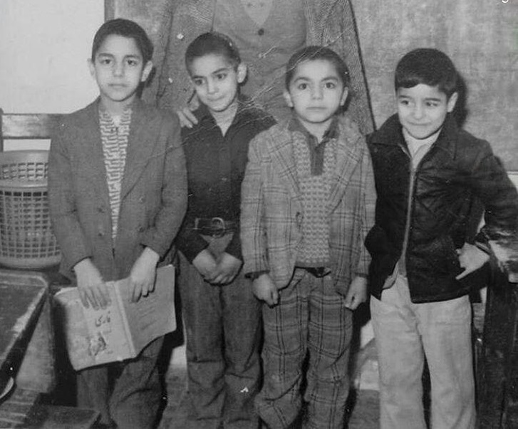 مهران مدیری در دوران کودکی عکس زیرخاکی