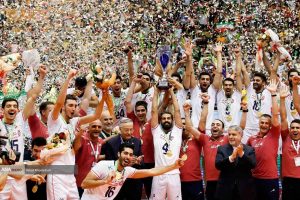 والیبال ایران قهرمانی تیم ملی والیبال ایران برای سومین بار در آسیا والیبال