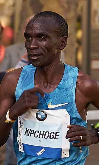 Eliud Kipchoge الیود کیپچوگه قهرمان دو و میدانی جهان از کشور کنیا