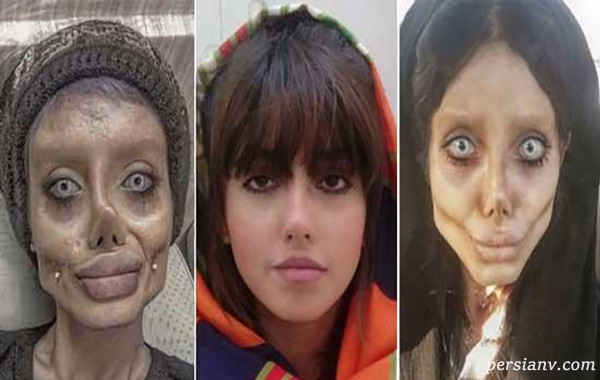 عکس جدید سحر تبر. سه فریم از سحر عروس مردگان یا آنجلینا جولی ایرانی