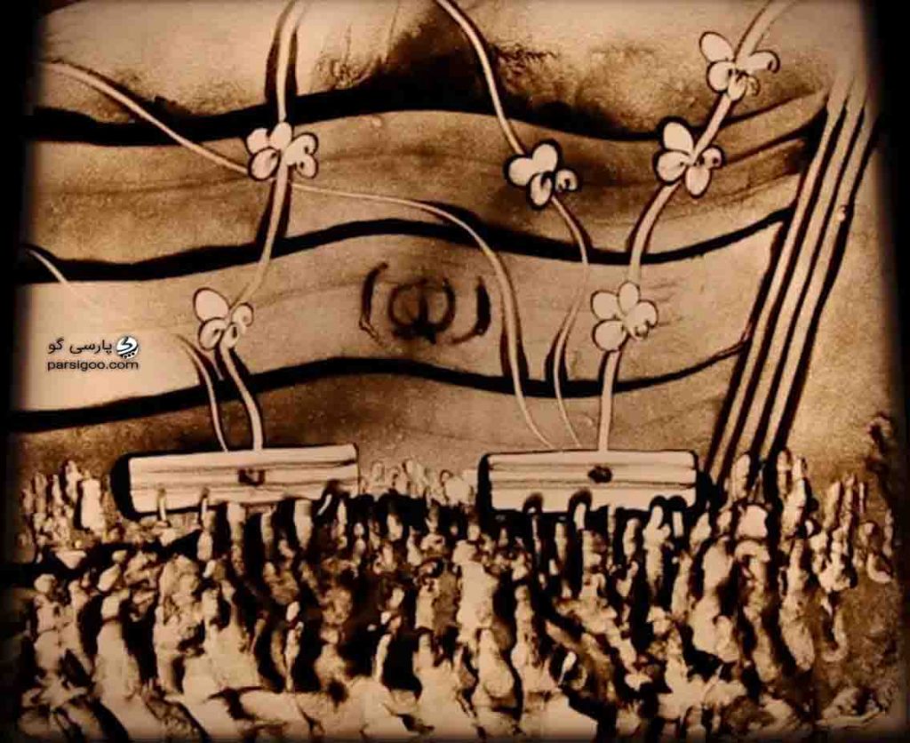 تازه ترین نقاشی فاطمه عبادی با موضوع شهدای مدافع امنیت کشور