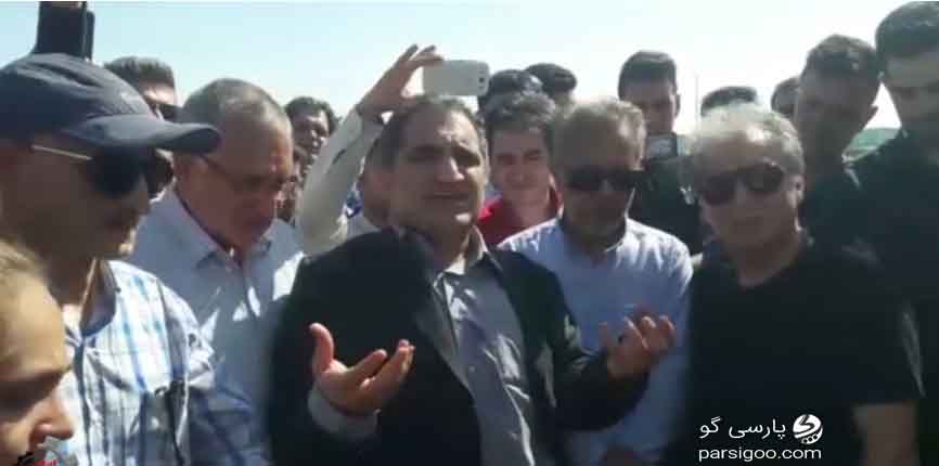 صحبت های علیرضا شیر محمد علی در زندان. او پر انرژی بود و می خواست انرژی اش را تخلیه کند