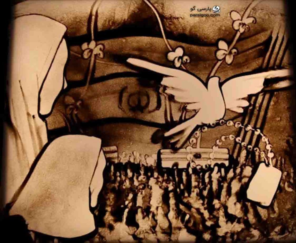 هنرنمایی جدید فاطمه عبادی با موضوع شهدای پاسدار امنیت
