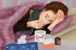درمان سرماخوردگی و آنفلونزا در منزل