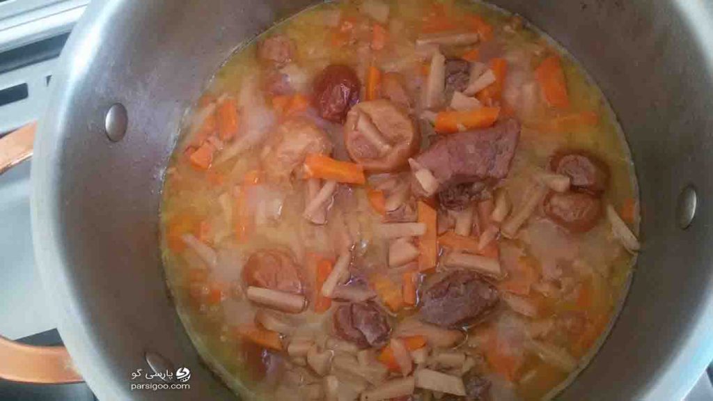 خورشت به آلو ویژه سحر ماه مبارک رمضان