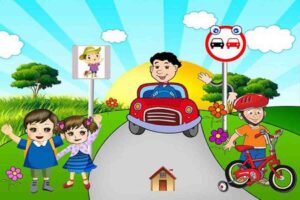 آموزش قوانین راهنمایی و رانندگی به کودکان