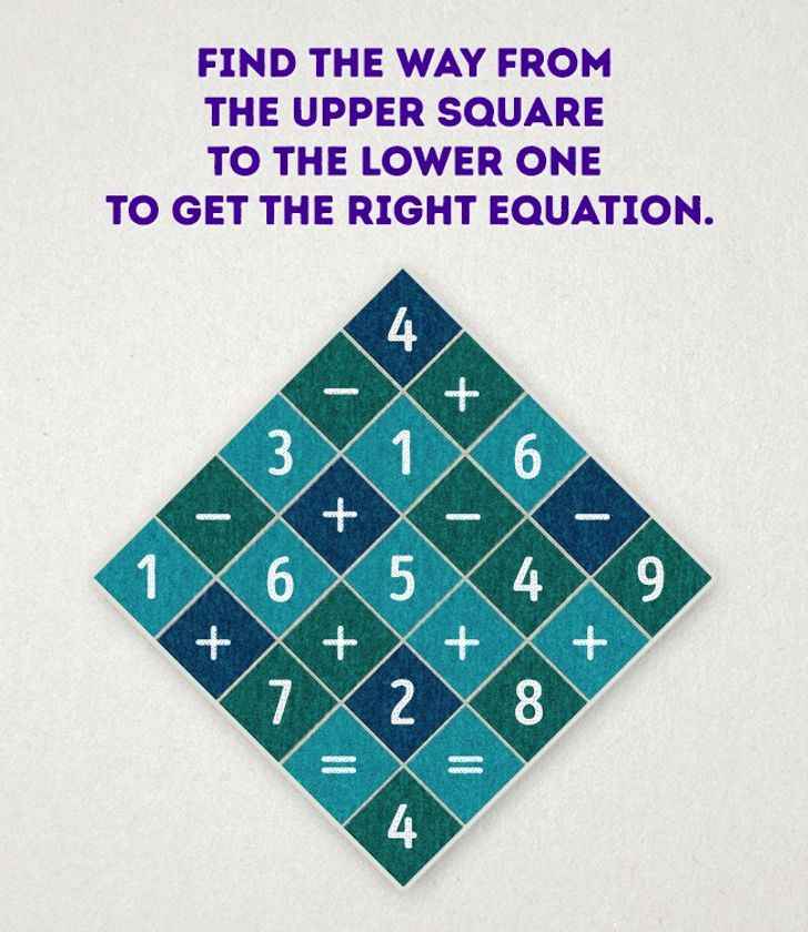 معمای جذاب مربع اعداد