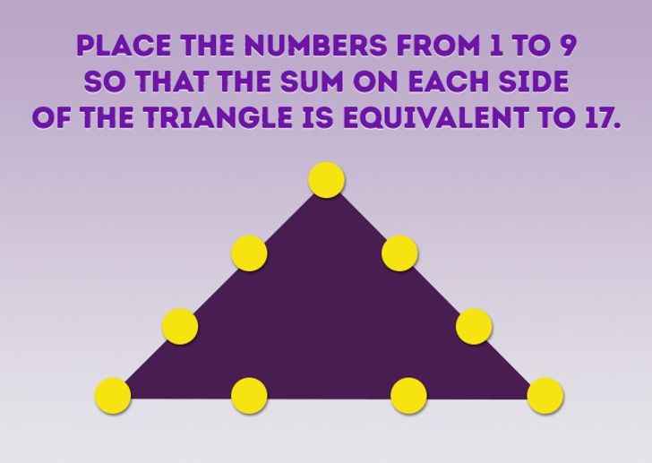 معمای مثلث اعداد