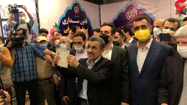 ثبت نام احمدی نژاد در انتخابات ریاست جمهوری محمود احمدی نژاد انتخابات 1400