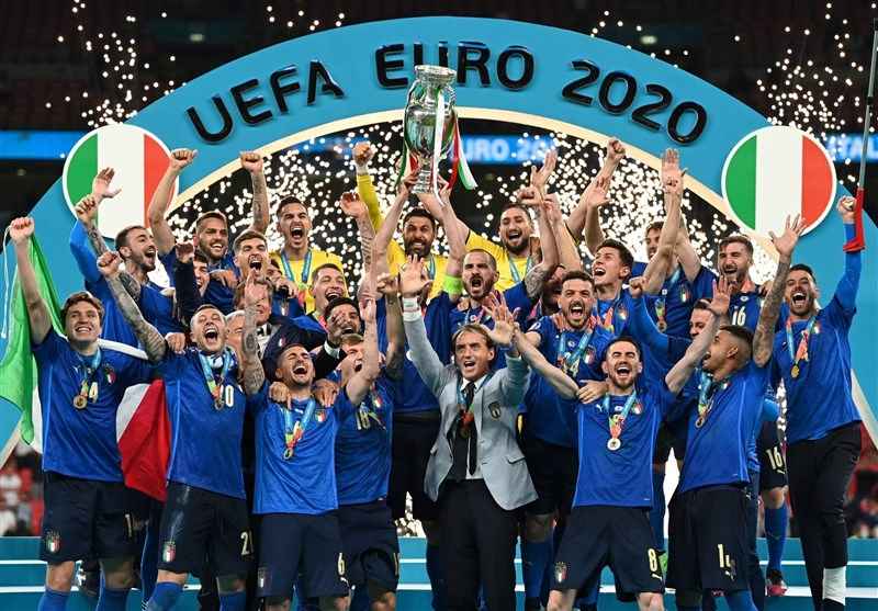 ایتالیا قهرمان یورو تیم ملی ایتالیا یورو 2020
