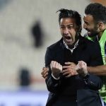 عکس خوشحالی مجیدی از تساوی مقابل پرسپولیس