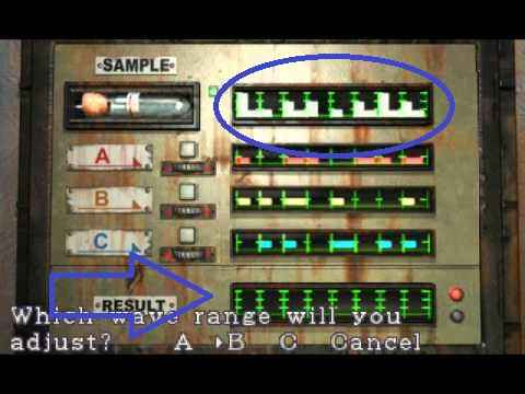 حل معمای sample در بازی resident evil3 nemesis