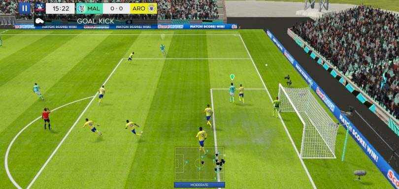 Dream League Soccer 2024 نمایی از بازی