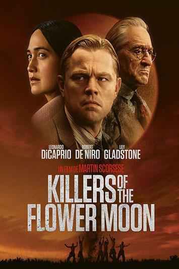 پوستر فیلم killers of the flower moon قاتلان ماه کامل